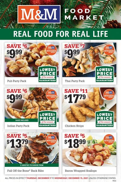 M&M Food Market (Atlantic & West) Flyer December 9 to 15