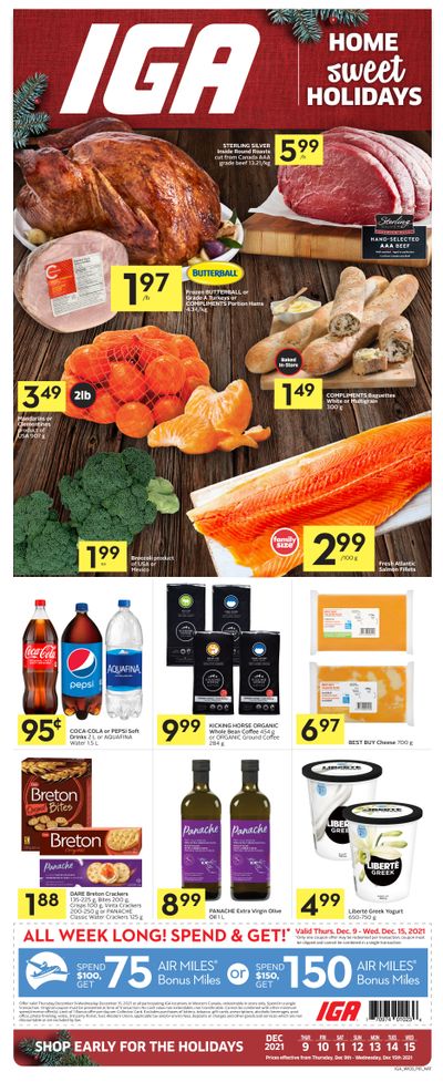 IGA (West) Flyer December 9 to 15