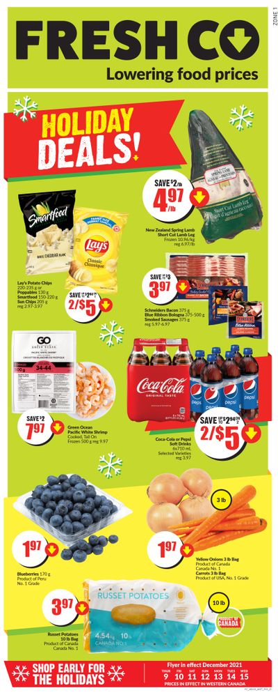 FreshCo (West) Flyer December 9 to 15