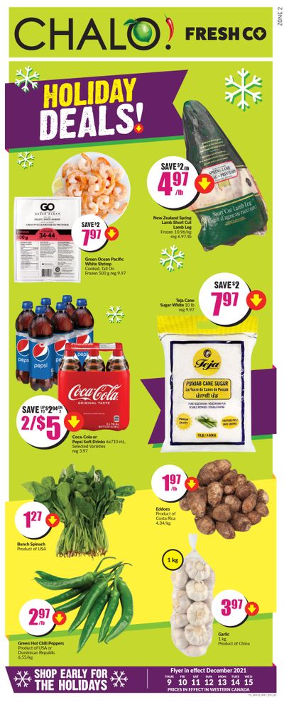 Chalo! FreshCo (West) Flyer December 9 to 15