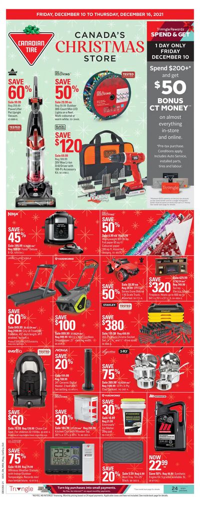 Canadian Tire (ON) Flyer December 10 to 16 Canadian Tire (ON) Flyer December 10 to 16