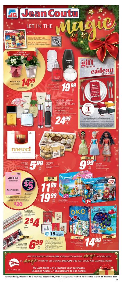 Jean Coutu (ON) Flyer December 10 to 16