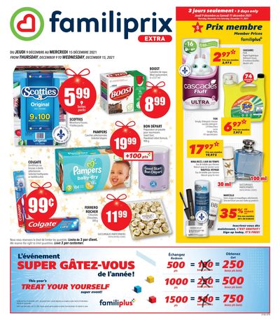 Familiprix Extra Flyer December 9 to 15