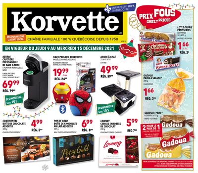 Korvette Flyer December 9 to 15