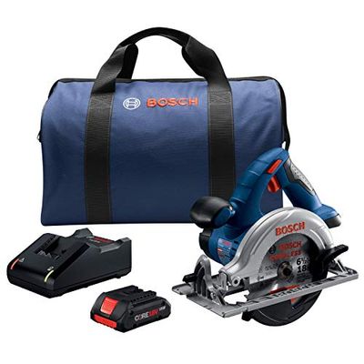 Bosch CCS180-B15 18V 6-1/2 in. Circular Saw Kit with (1) CORE18V 4.0 Ah Compact Battery $257.6 (Reg $279.00)