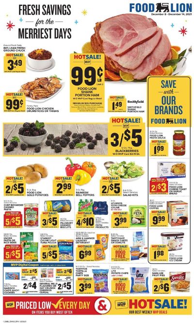 Food Lion (MD) Weekly Ad Flyer December 8 to December 15