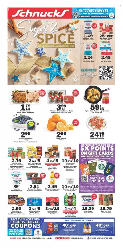 Schnucks (IA, IL, IN, MO) Weekly Ad Flyer December 8 to December 15