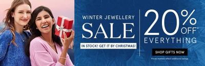 Peoples Jewellers Canada Winter Jewellery Sale: Save 20% OFF Everything + Up to 50% OFF Cyber Monday Specials Extended