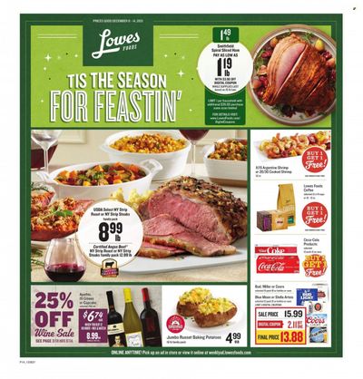 Lowes Foods (NC, SC) Weekly Ad Flyer December 8 to December 15