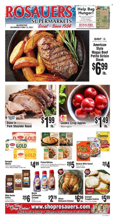 Rosauers (ID, MT, OR, WA) Weekly Ad Flyer December 8 to December 15