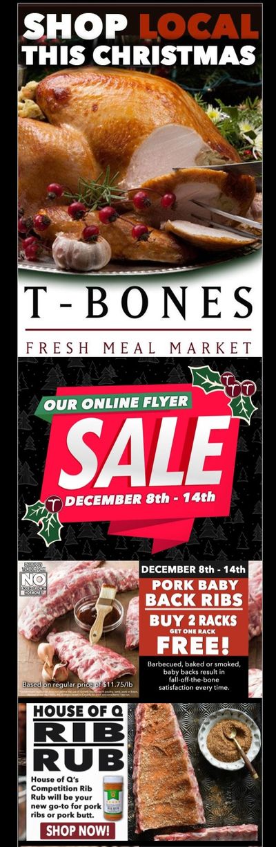 T-Bone's Flyer December 8 to 14