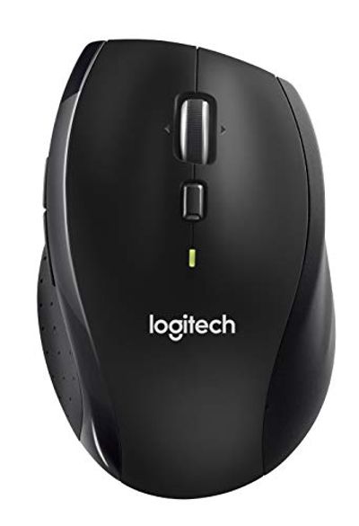 Logitech M705 Wireless Marathon Mouse for PC - Long 3 Year Battery Life, Ergonomic Shape with Hyper-Fast Scrolling and USB Unifying Receiver for Computer and Laptop - Black $39.99 (Reg $69.99)
