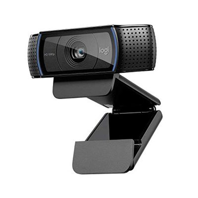Logitech C920x HD Pro Webcam, Full HD 1080p/30fps Video Calling, Clear Stereo Audio, HD Light Correction, Works with Skype, Zoom, FaceTime, Hangouts, PC/Mac/Laptop/MacBook/Tablet - Black $79.99 (Reg $99.99)