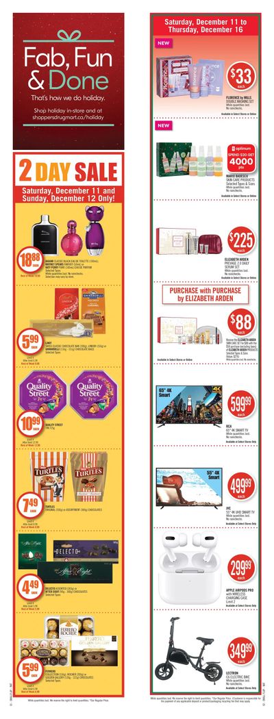Shoppers Drug Mart (Atlantic) Flyer December 11 to 16