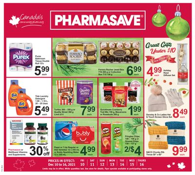 Pharmasave (West) Flyer December 10 to 16