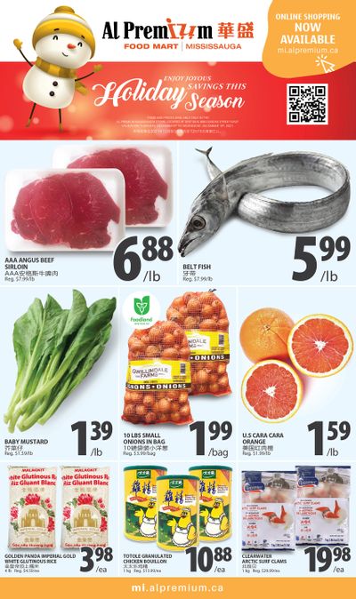 Al Premium Food Mart (Mississauga) Flyer December 9 to 15