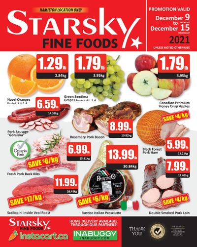 Starsky Foods Flyer December 9 to 15
