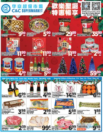 C&C Supermarket Flyer December 10 to 16