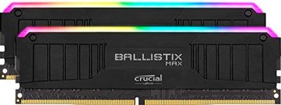 Crucial Ballistix MAX RGB 4000 MHz DDR4 DRAM Desktop Gaming Memory Kit 32GB (16GBx2) CL18 BLM2K16G40C18U4BL (BLACK) $302.4 (Reg $546.99) Crucial Ballistix MAX RGB 4000 MHz DDR4 DRAM Desktop Gaming Memory Kit 32GB (16GBx2) CL18 BLM2K16G40C18U4BL (BLACK) $302.4 (Reg $546.99)