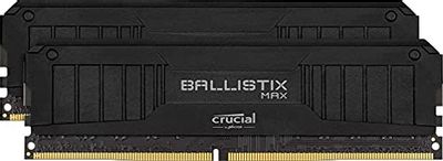 Crucial Ballistix MAX 4400 MHz DDR4 DRAM Desktop Gaming Memory Kit 16GB (8GBx2) CL19 BLM2K8G44C19U4B (BLACK) $154.53 (Reg $258.99)