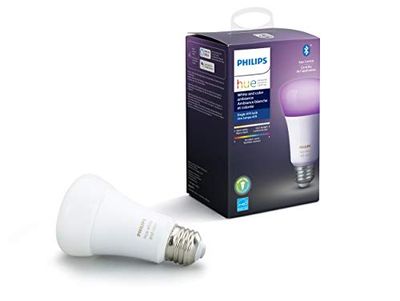 Philips Hue White Ambiance & Colour A19 Single With Bluetooth, A Certified For Humans Device $39.99 (Reg $59.99)