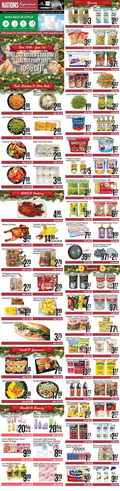 Nations Fresh Foods (Toronto) Flyer December 10 to 16
