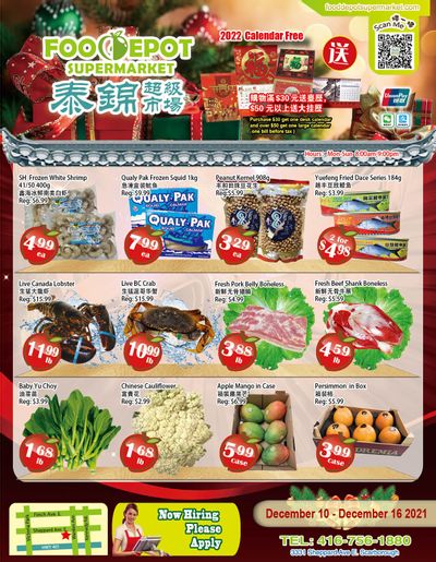 Food Depot Supermarket Flyer December 10 to 16