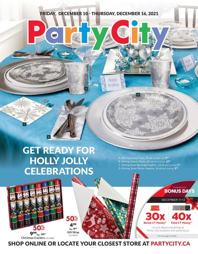 Party City Flyer December 10 to 16