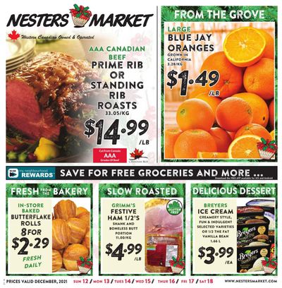 Nesters Market Flyer December 12 to 18