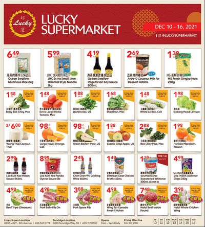 Lucky Supermarket (Calgary) Flyer December 10 to 16