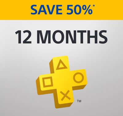 PlayStation Canada Promotion: Save 50% off 12-Month PlayStation Plus Subscription