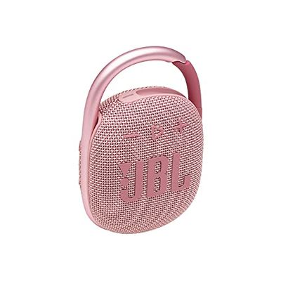 JBL Clip 4 Waterproof Portable Bluetooth Speaker with up to 10 Hours of Battery - Pink $59.98 (Reg $99.98)