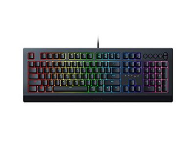 Razer Cynosa V2 Gaming Keyboard: Customizable Chroma RGB Lighting - Individually Backlit Keys - Spill-Resistant Design - Programmable Macro Functionality - Dedicated Media Keys $44.99 (Reg $59.99)