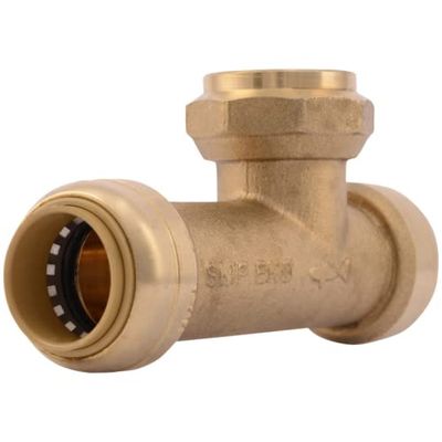 SharkBite U3486LFA Slip Tee, 3/4-Inch by 3/4-Inch by 3/4-Inch $22.36 (Reg $34.74)