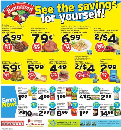Hannaford (VT) Weekly Ad Flyer December 11 to December 18