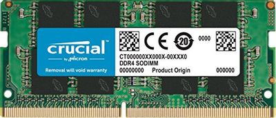 Crucial 8GB Single DDR4 2400 MT/S (PC4-19200) SR x8 SODIMM 260-Pin Memory - CT8G4SFS824A $39.67 (Reg $43.01)