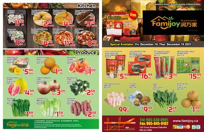 Famijoy Supermarket Flyer December 10 to 16