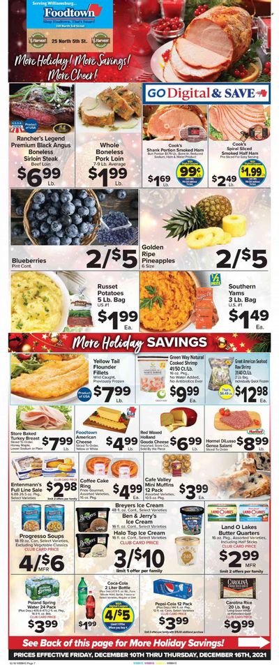 Foodtown (NJ, NY, PA) Weekly Ad Flyer December 11 to December 18