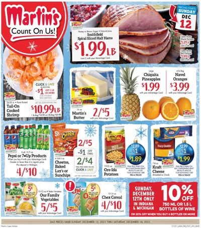 Martin’s (IN, MI) Weekly Ad Flyer December 11 to December 18