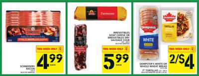 Food Basics Ontario: Dempster’s Bread or Tortillas $1 After Coupon This Week