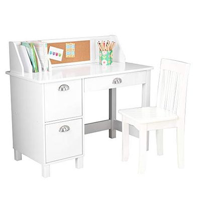 KidKraft Study Desk with Side Drawers, White $143.99 (Reg $239.99)