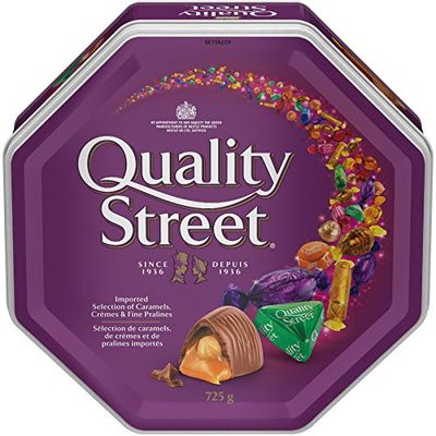 Nestle Quality Street Imported Caramels, Crèmes & Pralines, Christmas & Holiday Candy, 725 g $10.47 (Reg $14.97)