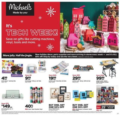 Michaels Weekly Ad Flyer December 12 to December 19