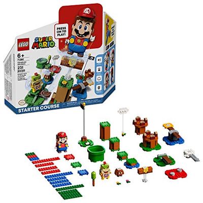 LEGO Super Mario Adventures with Mario Starter Course 71360 Building Kit, Interactive LEGO Set Featuring LEGO Mario, Bowser Jr. and Goomba Figures, New 2020 (231 Pieces) $47.99 (Reg $69.99)