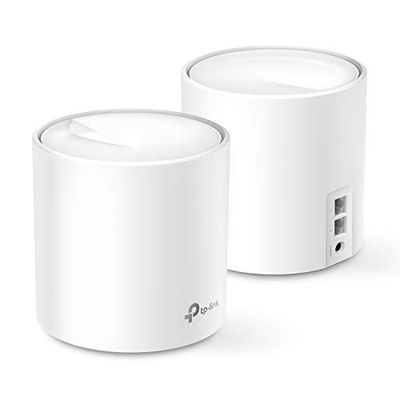 TP-Link AX3000 Whole Home WiFi 6 Mesh WiFi System (Deco X60) - Covers up to 5,000 Sq. Ft., Replaces Wireless Internet Routers and Extenders, Parental Control, 2-Pack $244.99 (Reg $286.63)