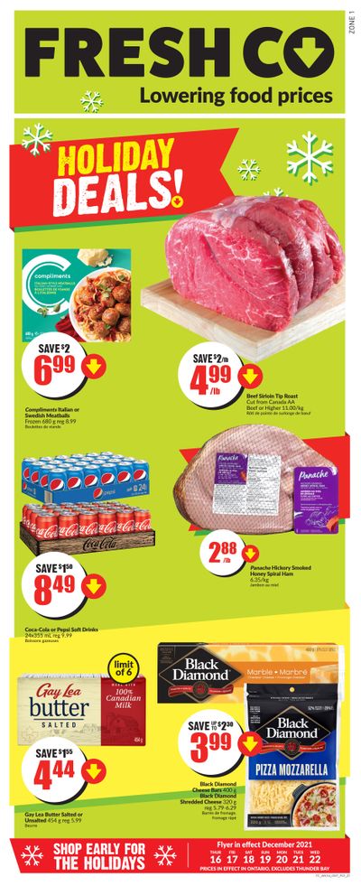 FreshCo (ON) Flyer December 16 to 22