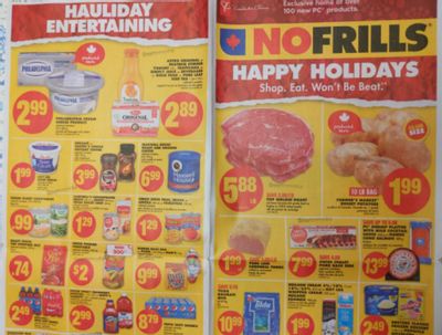 Ontario Flyer Sneak Peeks: No Frills, Freshco, and Food Basics December 16th – 22nd