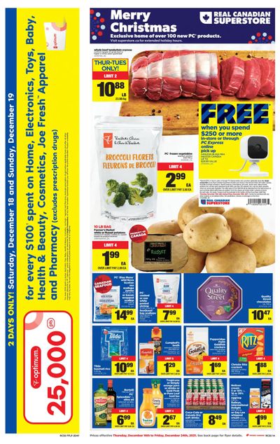 Real Canadian Superstore (ON) Flyer December 16 to 24