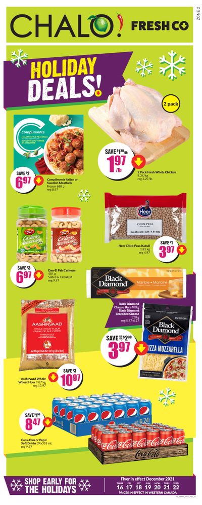 Chalo! FreshCo (West) Flyer December 16 to 22