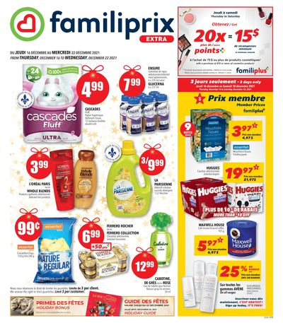 Familiprix Extra Flyer December 16 to 22